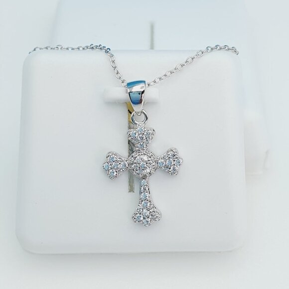 "925 Sterling Silver Cubic Zirconia Necklace, U19254727 - Picture 8 of 10